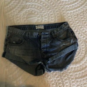One Teaspoon Denim Shorts